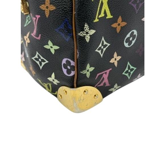 Louis Vuitton Monogram Multicolor Speedy 30 Black*Takashi Murakami 2010 Coll. - Picture 12 of 16